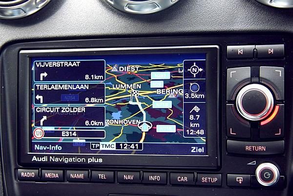 Audi RNS-E 2010 Tłumaczenie nawigacji - Polskie menu